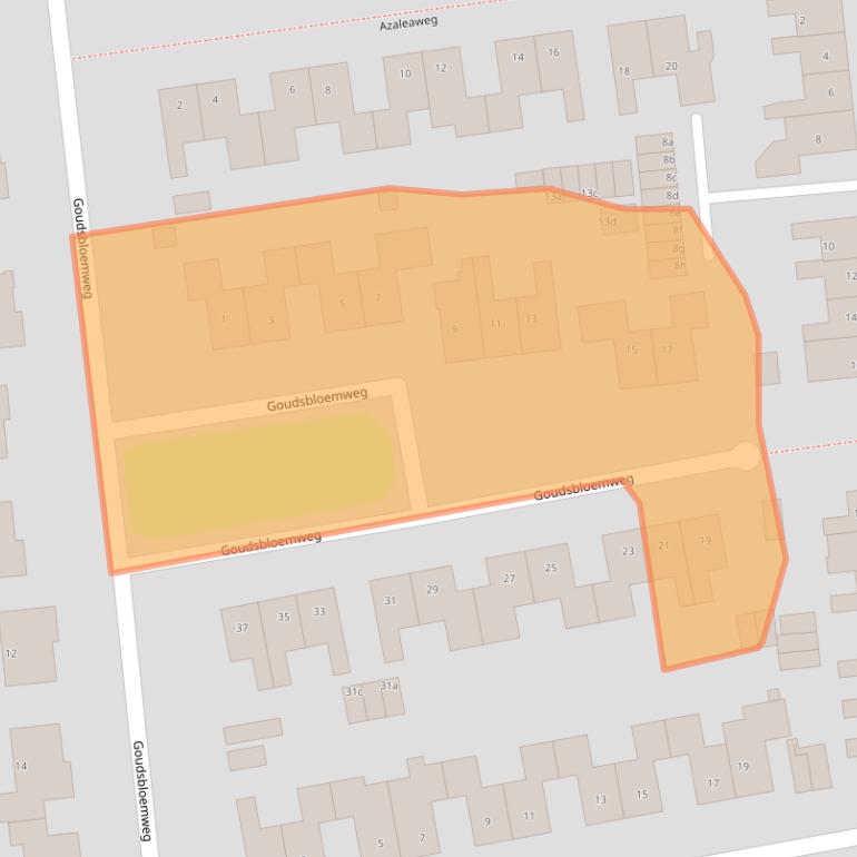 Kaart van postcodegebied 9765HP.