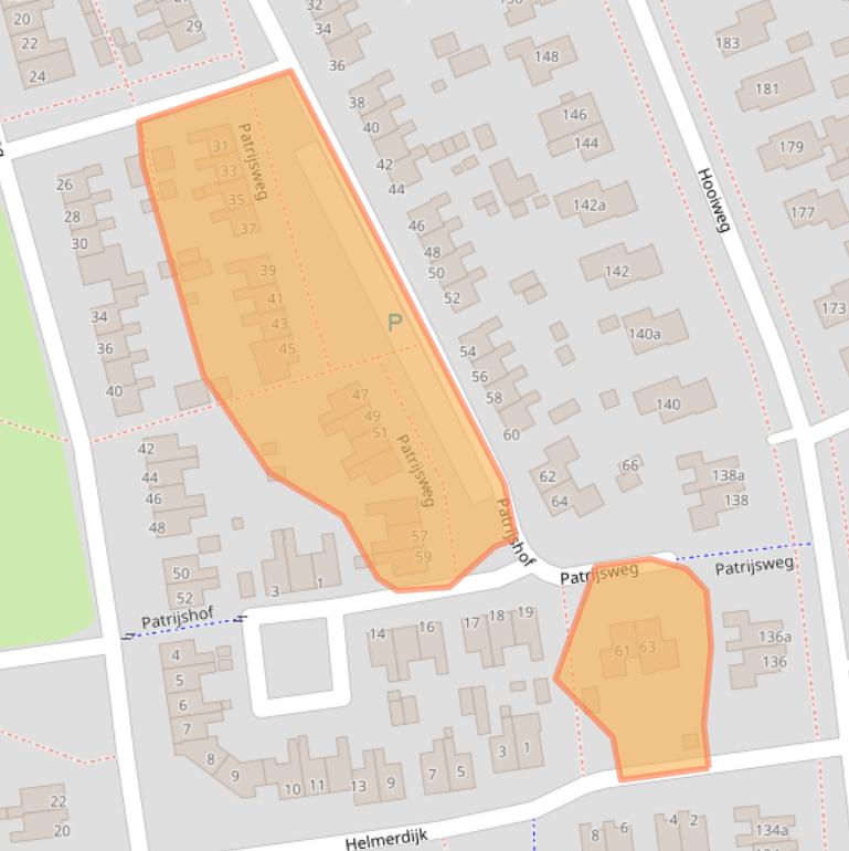 Kaart van postcodegebied 9765JH.