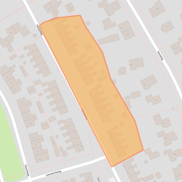 Kaart van postcodegebied 9765JJ.