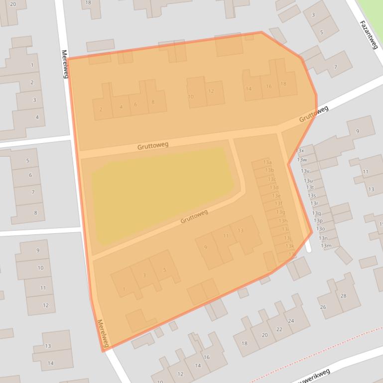 Kaart van postcodegebied 9765JN.