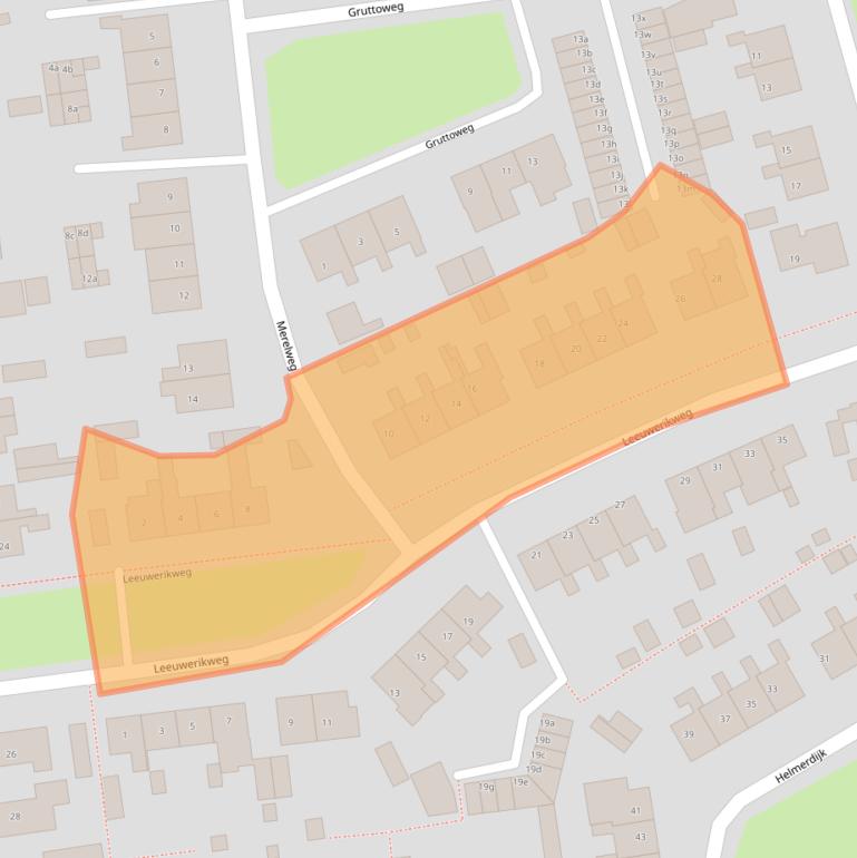 Kaart van postcodegebied 9765JW.