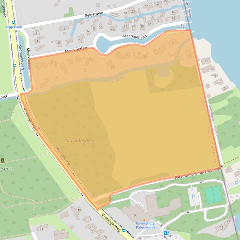 Kaart van postcodegebied 9765TC.