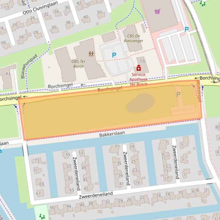 Kaart van postcodegebied 9766PR.