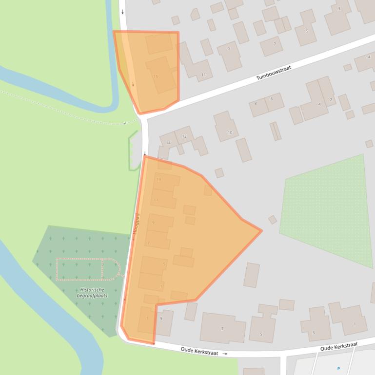 Kaart van postcodegebied 9771BM.