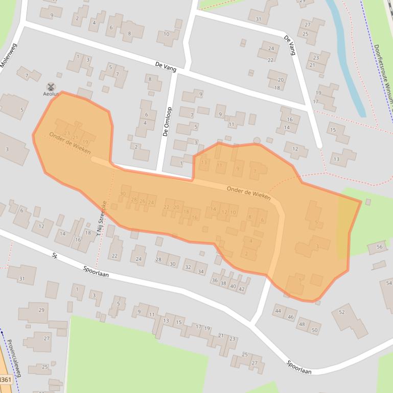 Kaart van postcodegebied 9774PV.