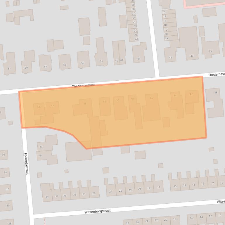 Kaart van postcodegebied 9781BJ.