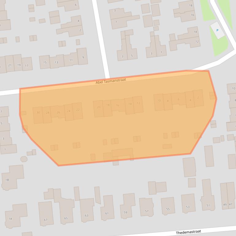 Kaart van postcodegebied 9781BS.