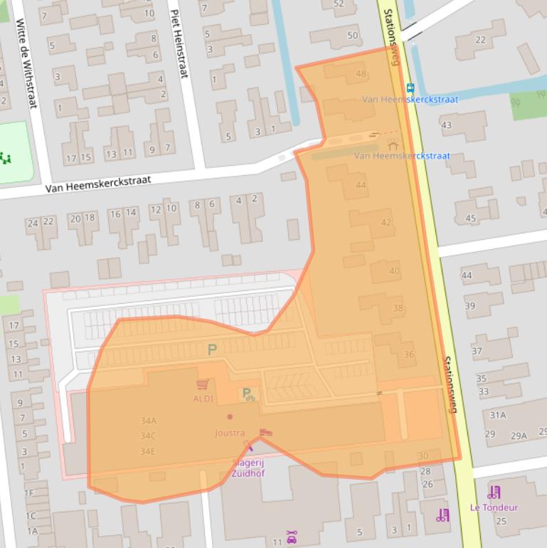 Kaart van postcodegebied 9781CJ.
