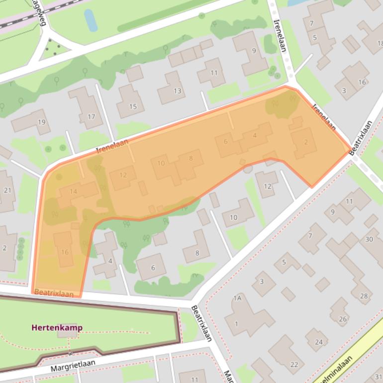 Kaart van postcodegebied 9781CR.