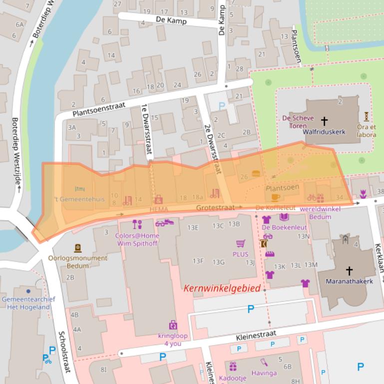 Kaart van postcodegebied 9781HC.