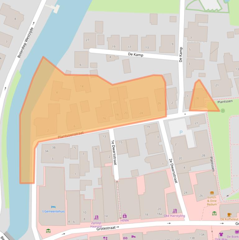 Kaart van postcodegebied 9781HG.