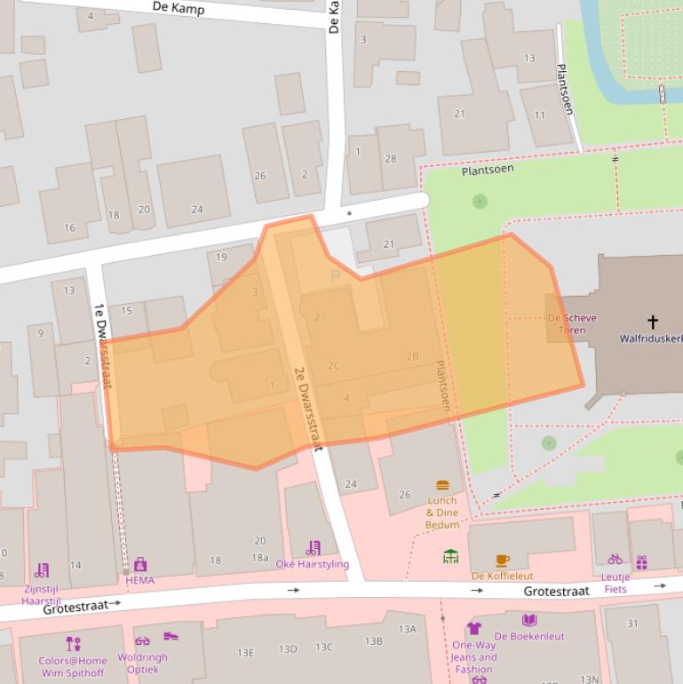 Kaart van postcodegebied 9781HJ.