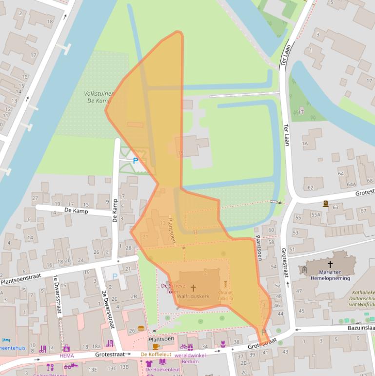 Kaart van postcodegebied 9781HL.