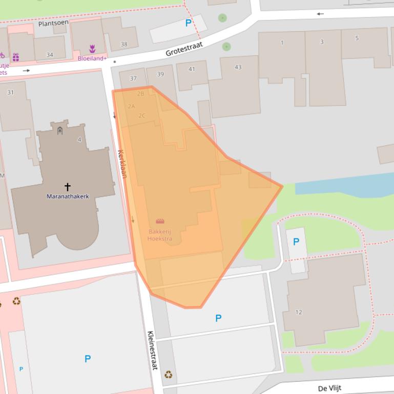 Kaart van postcodegebied 9781HP.