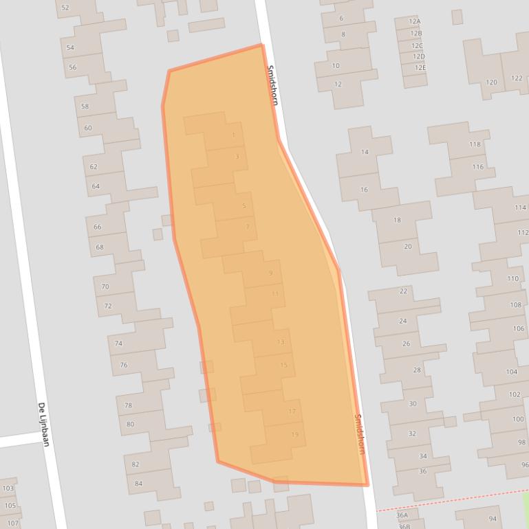 Kaart van postcodegebied 9781KX.