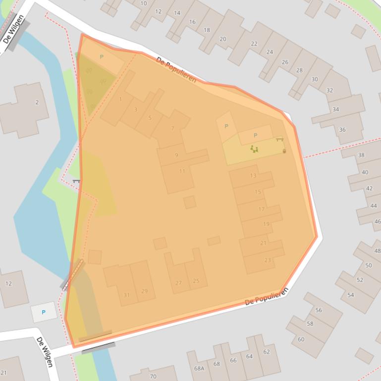 Kaart van postcodegebied 9781MH.