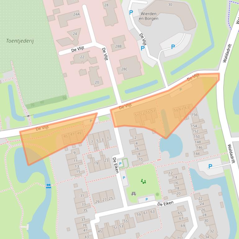 Kaart van postcodegebied 9781MS.