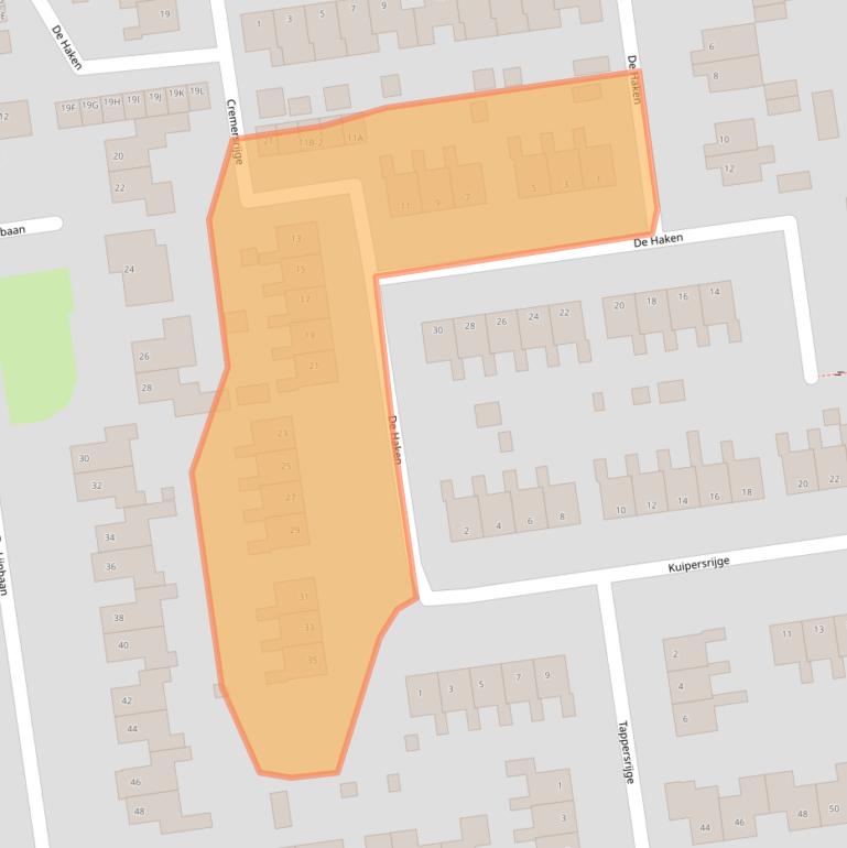 Kaart van postcodegebied 9781ND.