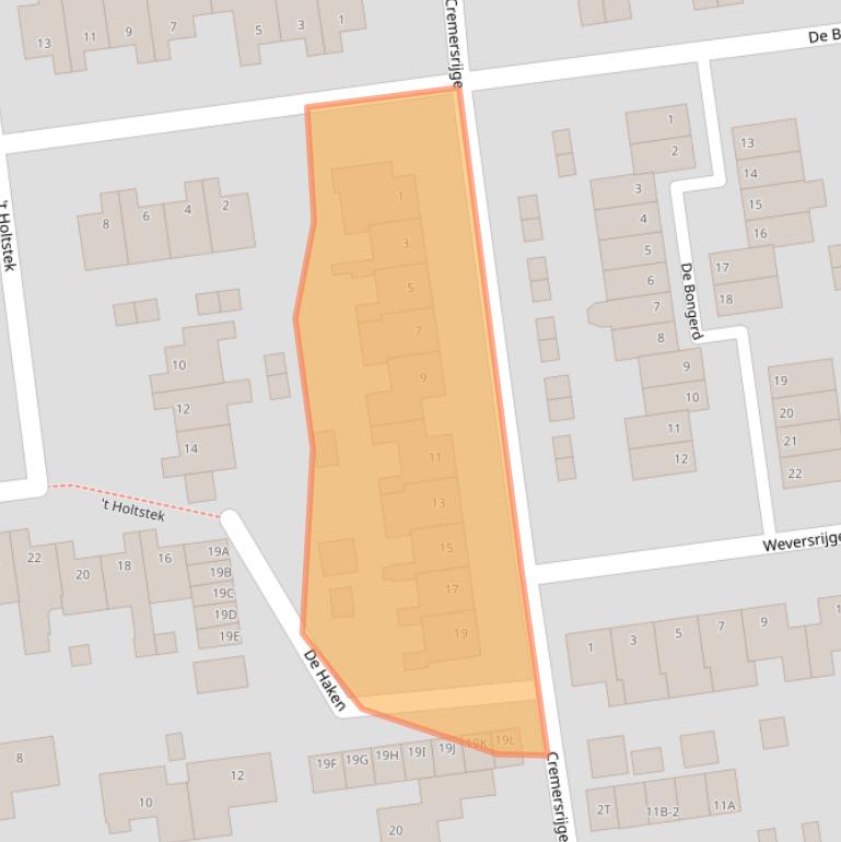 Kaart van postcodegebied 9781NH.