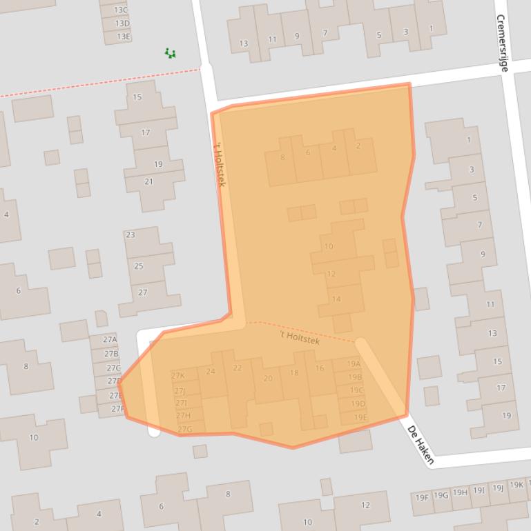 Kaart van postcodegebied 9781NK.
