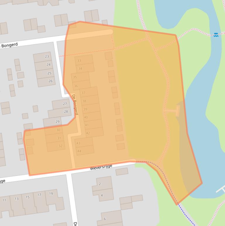 Kaart van postcodegebied 9781NN.