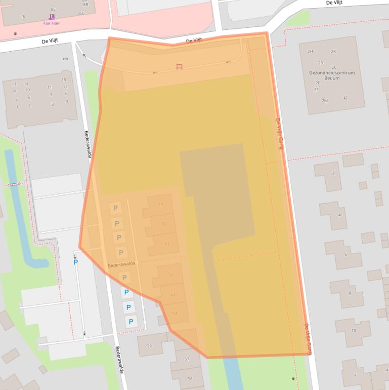 Kaart van postcodegebied 9781NP.