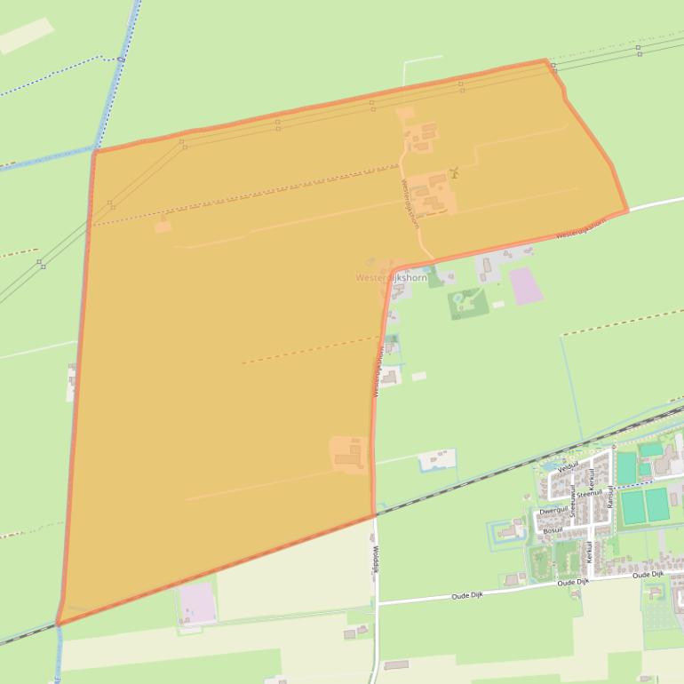 Kaart van postcodegebied 9781TG.