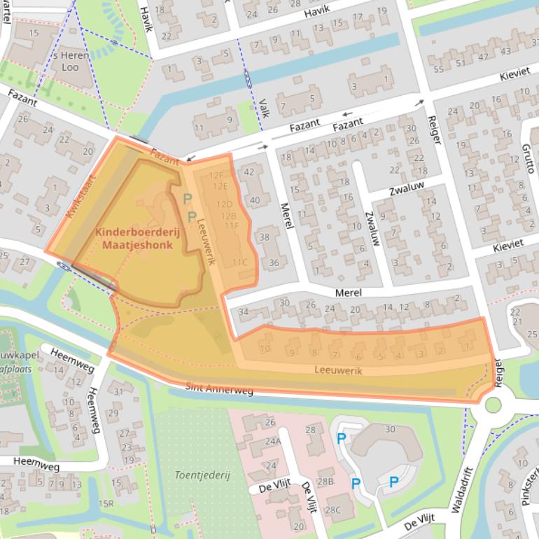 Kaart van postcodegebied 9781XG.