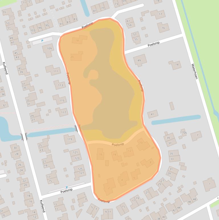 Kaart van postcodegebied 9781ZE.
