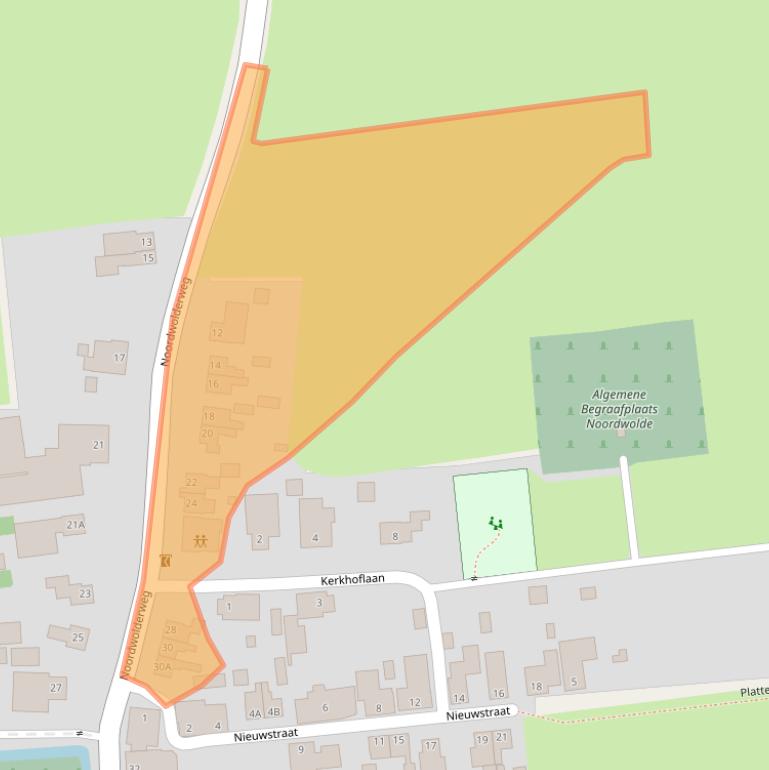 Kaart van postcodegebied 9784PB.