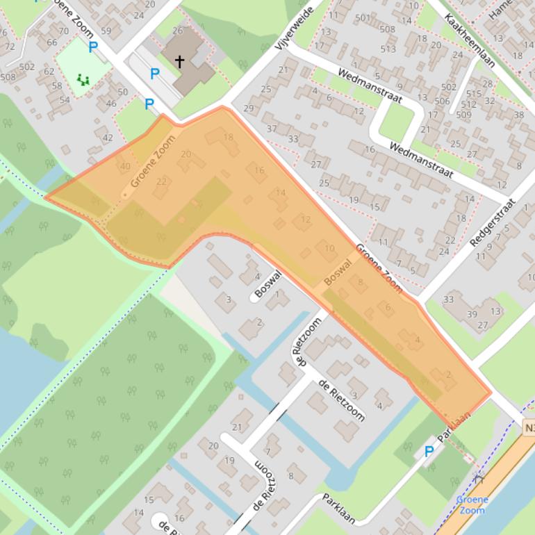 Kaart van postcodegebied 9791BC.