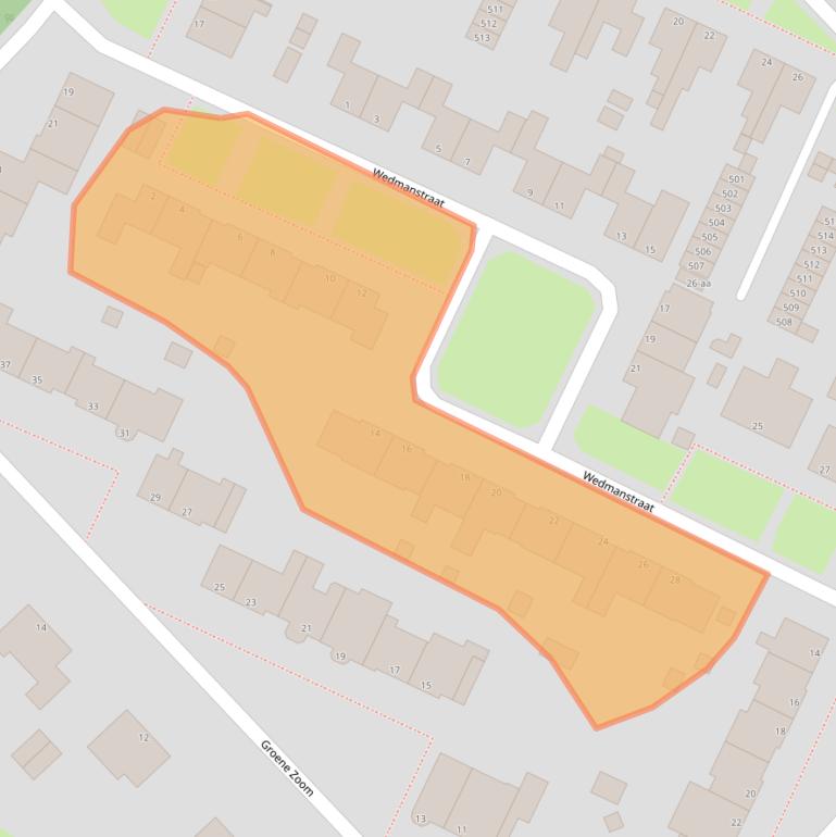 Kaart van postcodegebied 9791BK.