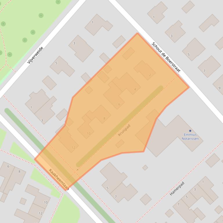 Kaart van postcodegebied 9791BT.