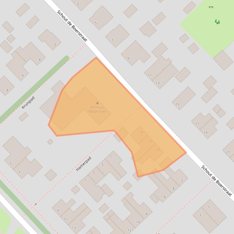 Kaart van postcodegebied 9791BW.