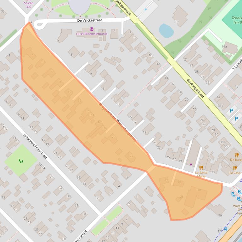 Kaart van postcodegebied 9791CC.