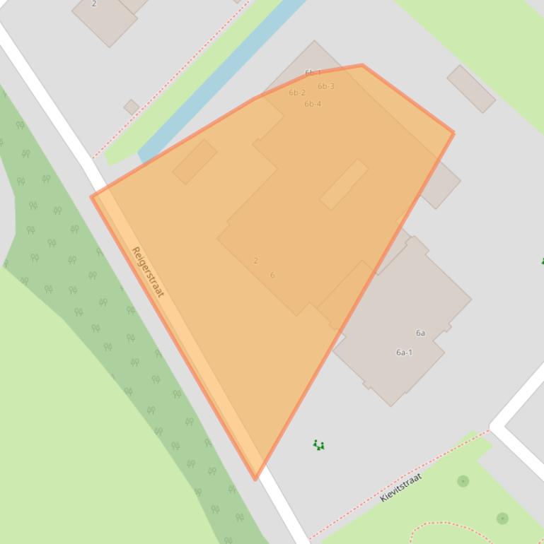 Kaart van postcodegebied 9791ET.