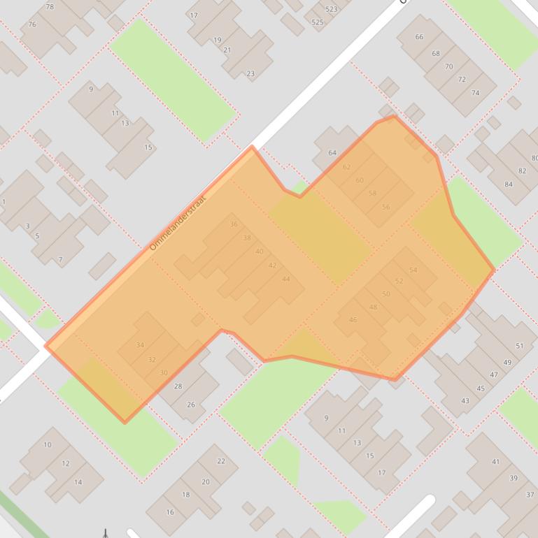 Kaart van postcodegebied 9791LK.