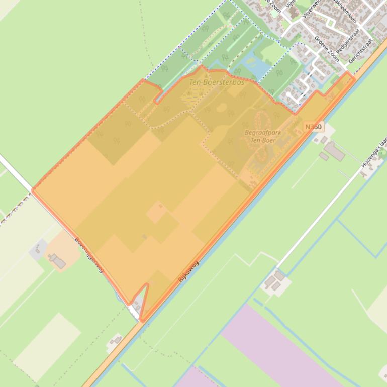 Kaart van postcodegebied 9791TB.