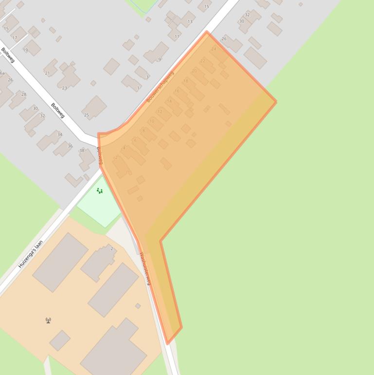 Kaart van postcodegebied 9791TH.