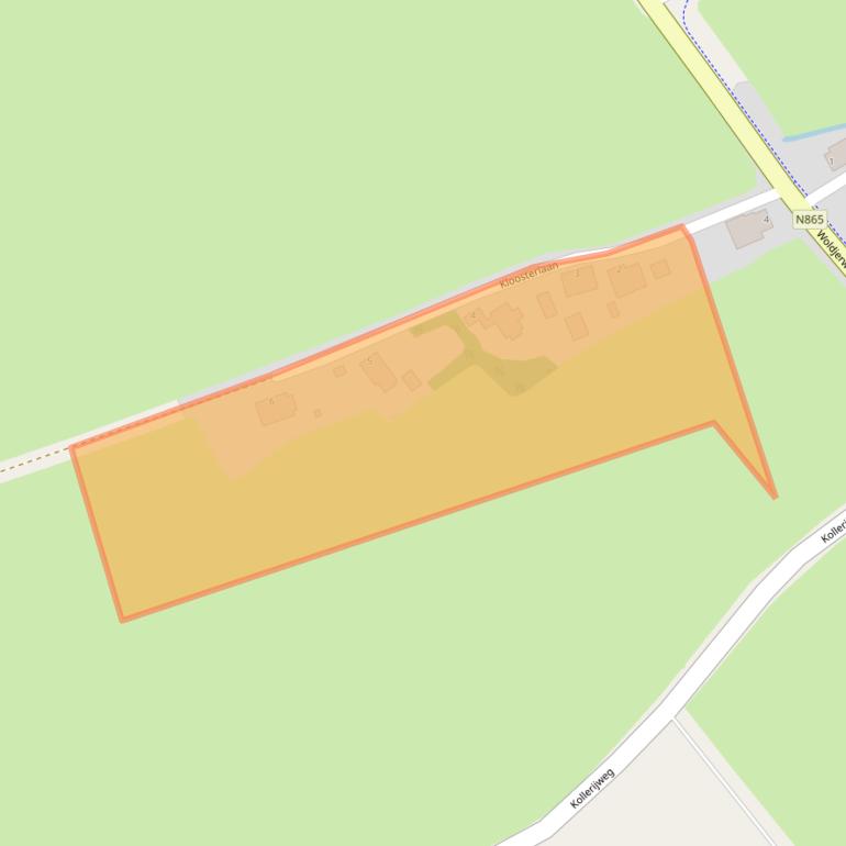 Kaart van postcodegebied 9792TG.