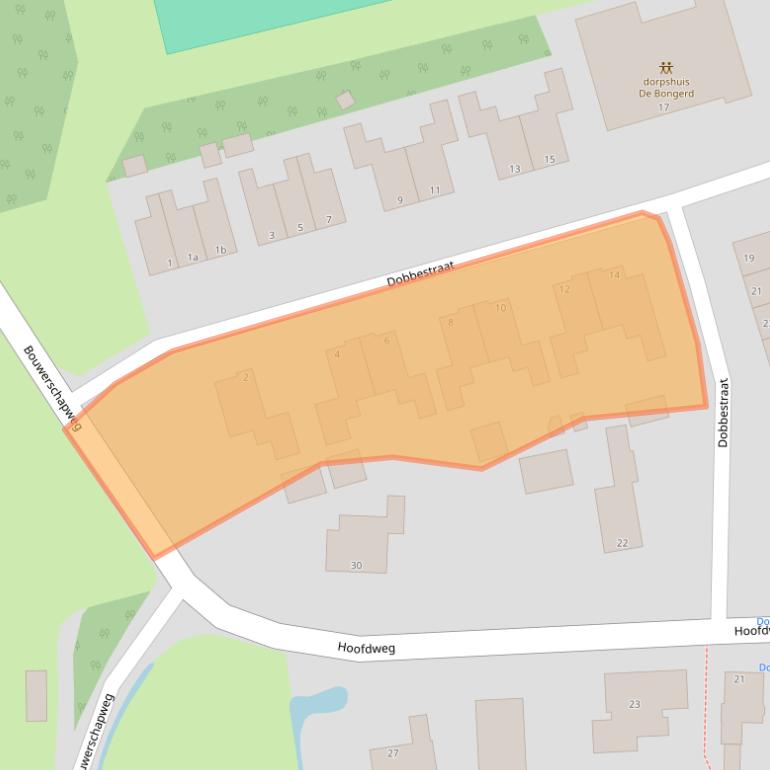 Kaart van postcodegebied 9795PG.