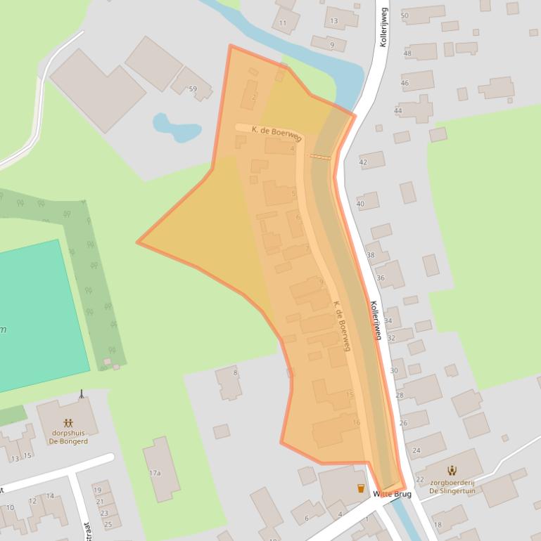 Kaart van postcodegebied 9795PH.