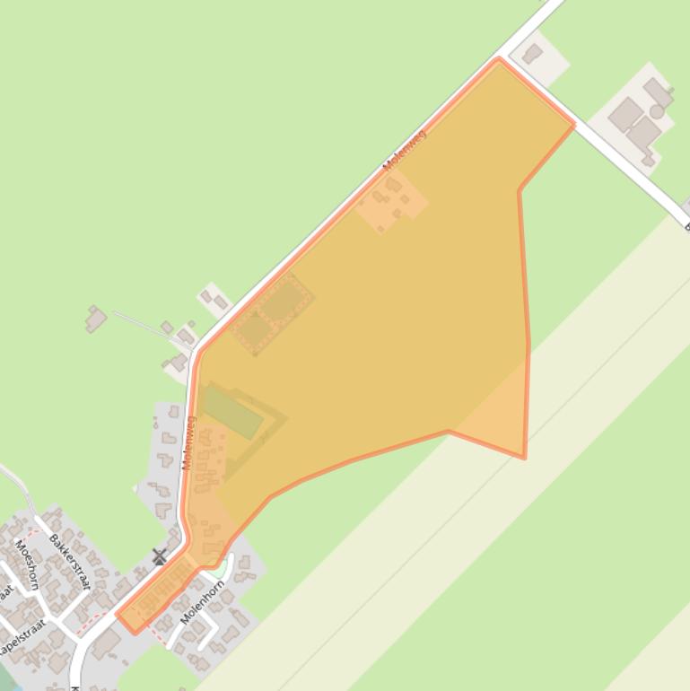 Kaart van postcodegebied 9797PT.