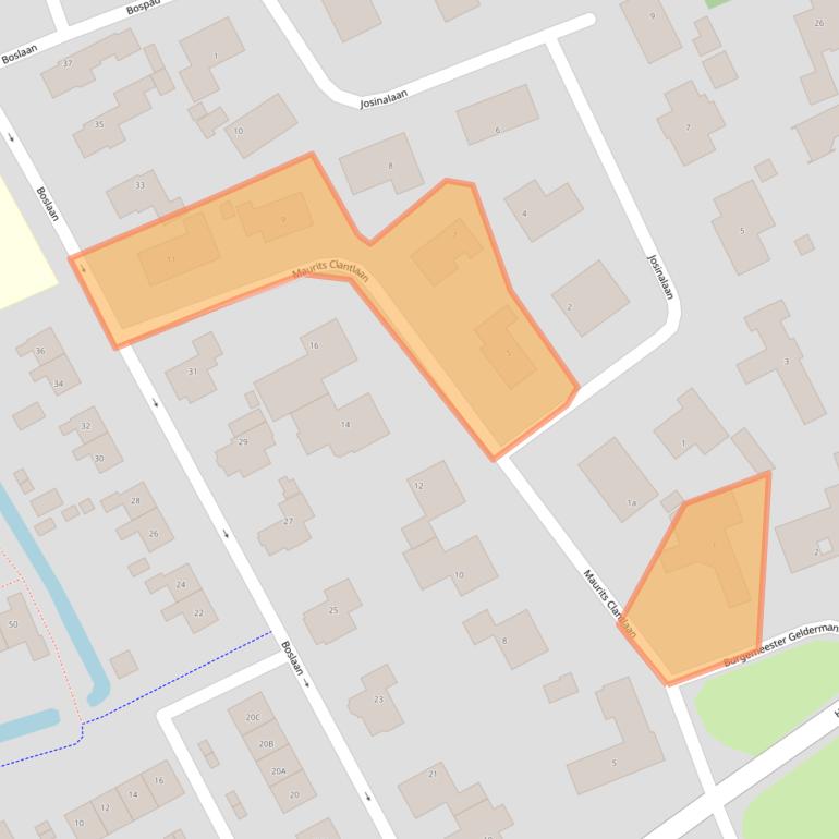 Kaart van postcodegebied 9801HM.