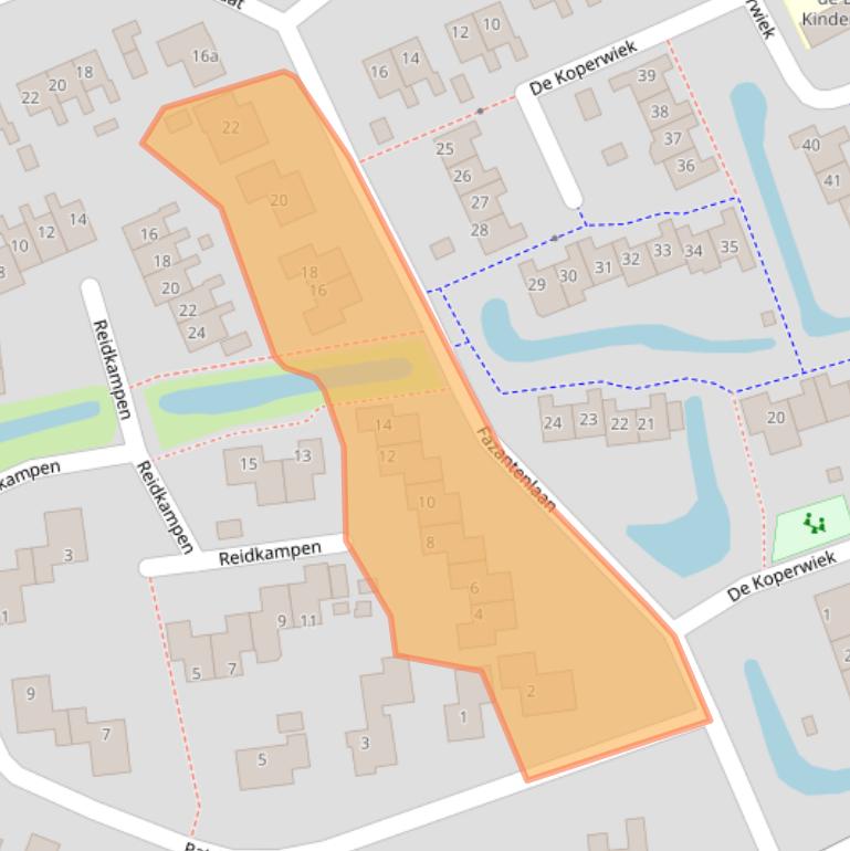 Kaart van postcodegebied 9801JJ.