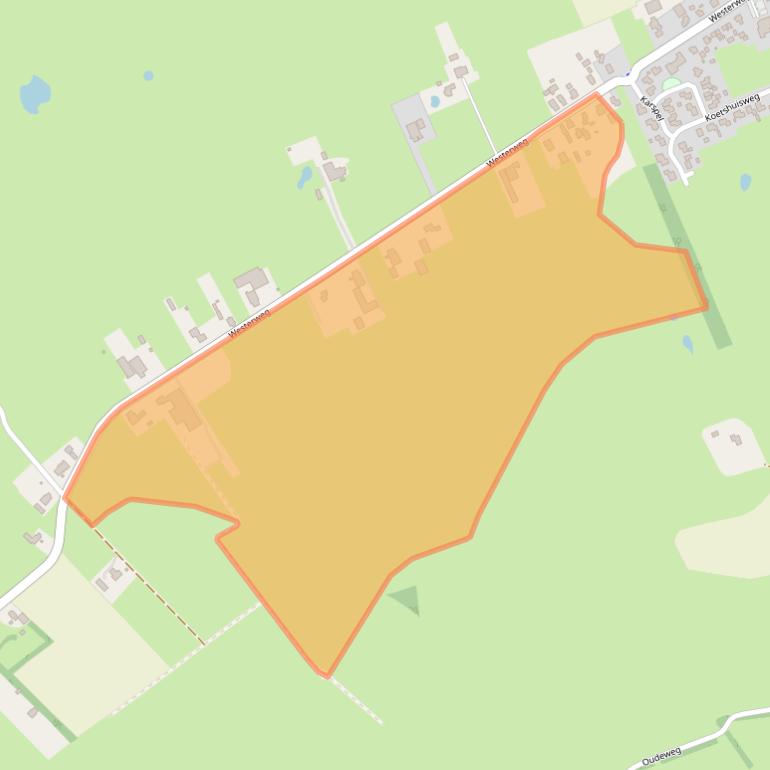 Kaart van postcodegebied 9824TG.