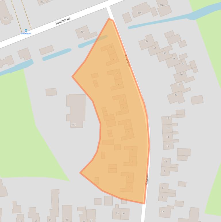 Kaart van postcodegebied 9828PK.