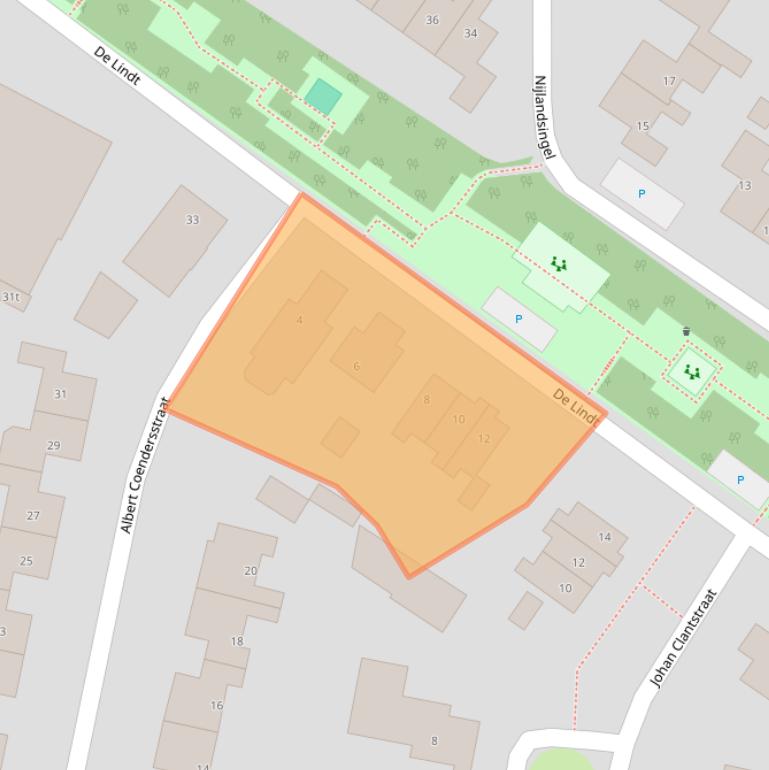 Kaart van postcodegebied 9831PK.