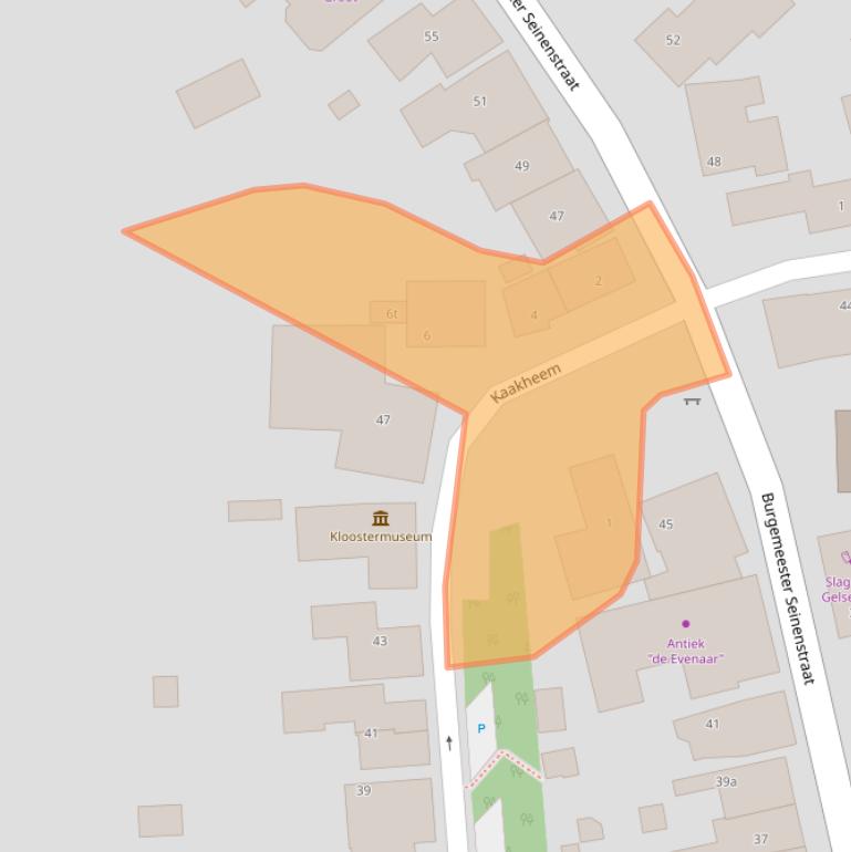 Kaart van postcodegebied 9831RC.