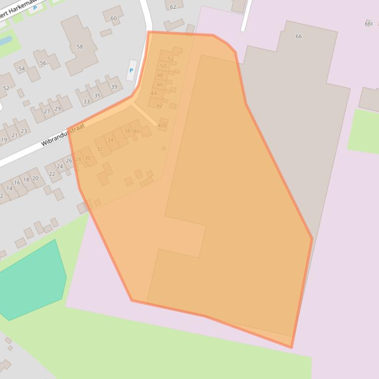 Kaart van postcodegebied 9831SK.